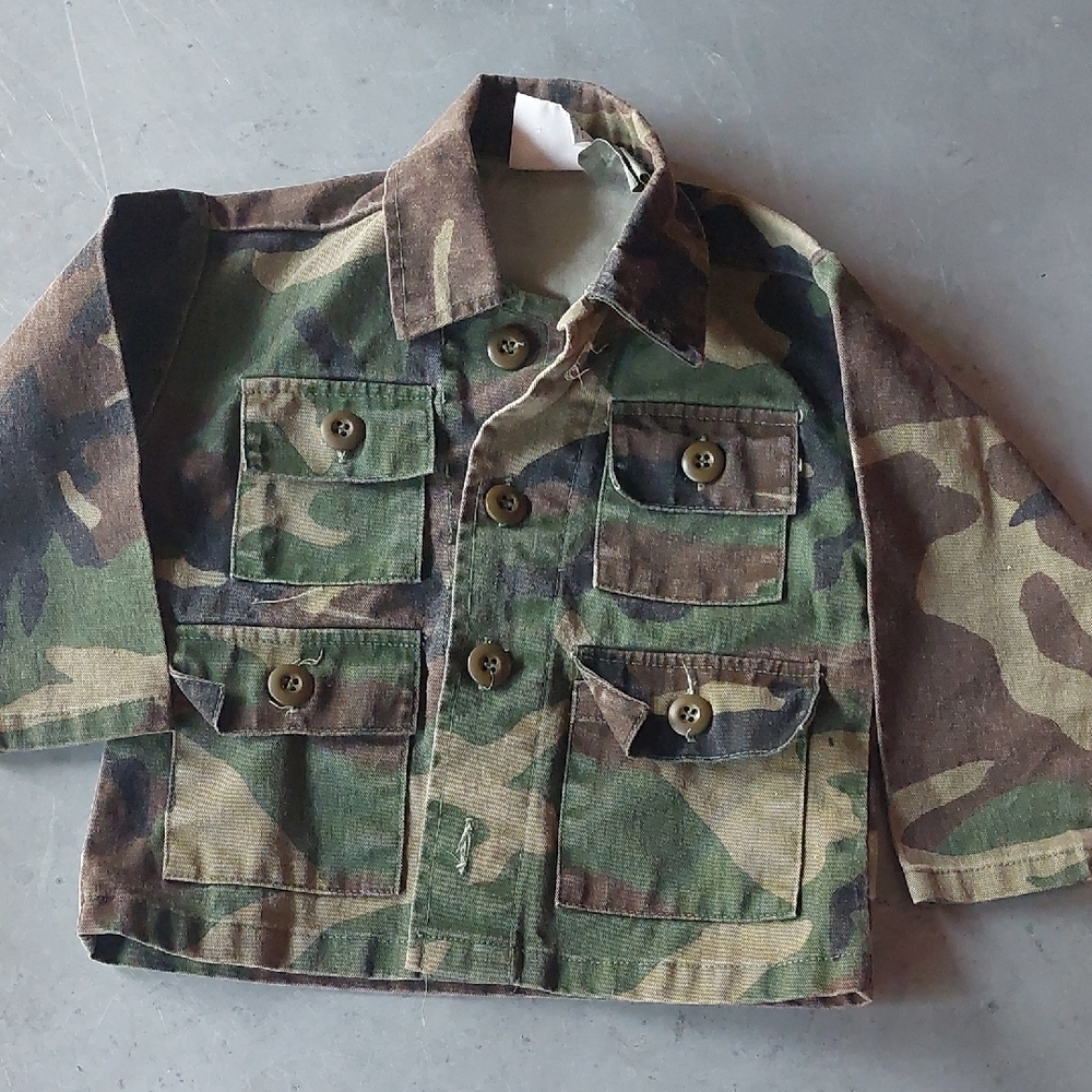 Propper Kids Camouflage Army Fatigue Jacket size 2 army costume
